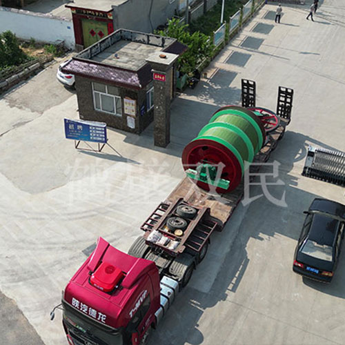 鶴壁雙民雙筒2.5米礦井提升機發貨！